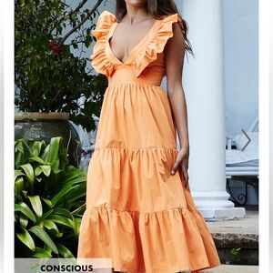 Showpo Orange Summer Dress